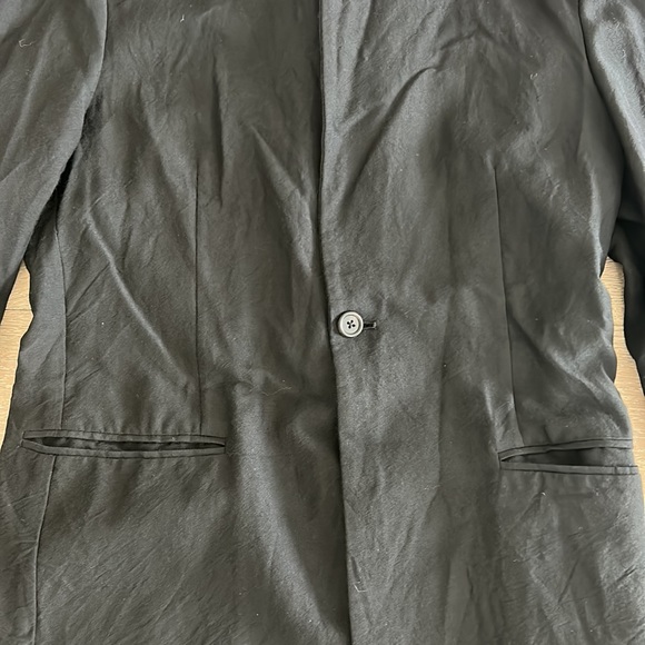 Forme D'Expression Lightweight Black Blazer - Picture 3 of 9